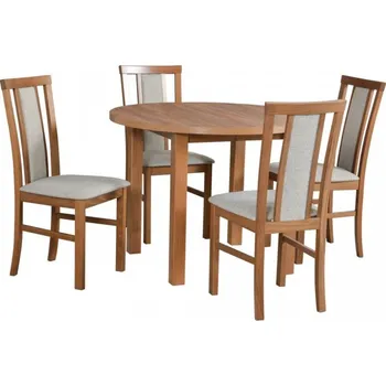 Jídelní set Jídelní set 4+1 POLI 4/MILANO 7 výběr z barev