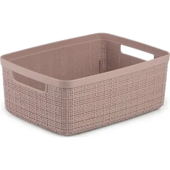 Úložný box Box Curver Jute S 5L růžový - VÝPRODEJ