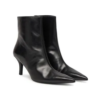 Dámské kozačky Polokozačky Patrizia Pepe 8Y0130 L166 Černá 37