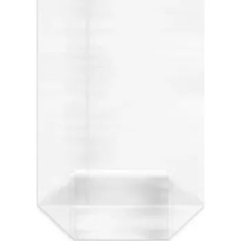 Potravinová fólie Sáček čirý (OPP) s křížovým dnem 11,5 x 19 + 4,5 cm [100 ks]