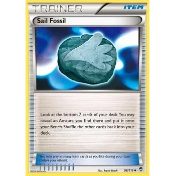 Karetní hra Pokémon FFI 098/111 Sail Fossil - Furious Fists Stav: Near Mint, Verze: NORMAL