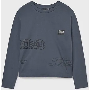 Chlapecké tričko chlapecké triko s dlouhým rukávem Mayoral 7014-53 velikost 152