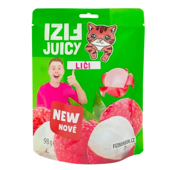 Bonbon FIZI JUICY BONBÓNY Liči 98g