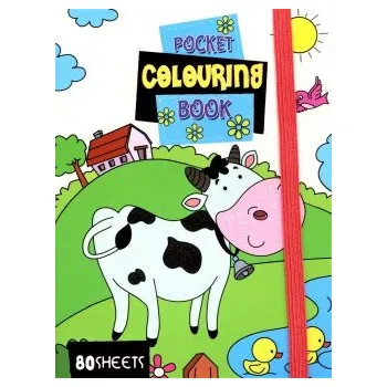 omalovánky Pocket colouring book