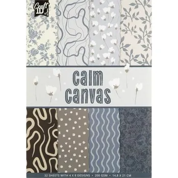 Set školních potřeb Designový papír A5, 32 listů, 200 g/m² - Calm canvas