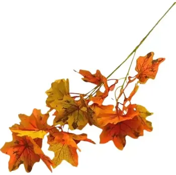 umělá květina Dekorace - Větev javorová 68cm