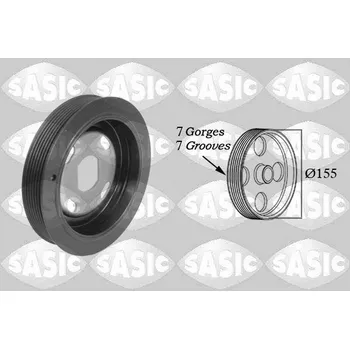 Řemenice, klikový hřídel SASIC 2150078