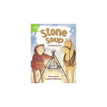 Cizí jazyk Rigby Star Guided 1 Green Level: Stone Soup Pupil Book (single) - Hawes, Alison