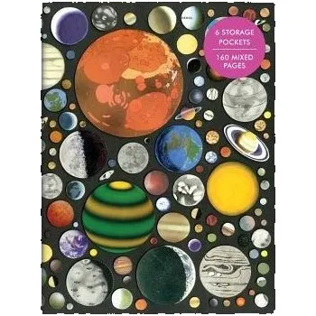 Cizojazyčná kniha Zero Gravity PVC Multi-Pocket Cover Journal - Galison