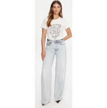 Pánské tričko Guess T-Shirt W5BI32 K9RM1 Bílá Relaxed Fit XXL