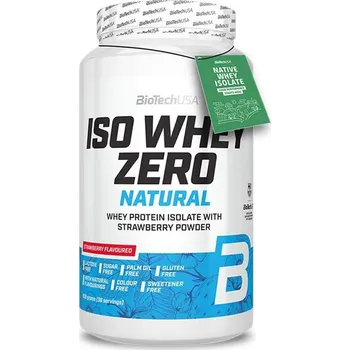 Protein BioTech Iso Whey Zero Natural 908 g strawberry