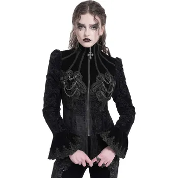 Dámský kabát kabátek dámský DEVIL FASHION - Gothic - XL