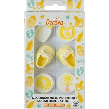 Přisada na vaření a pečení Decora, Itálie Cukrová dekorace miminko - Decora | Skvělé pro Váš domácí dort