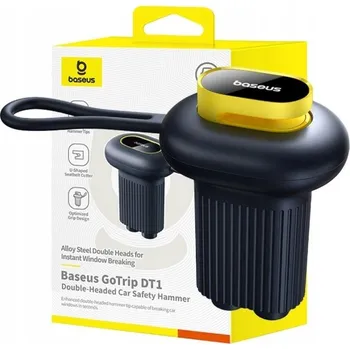 Baseus Bezpečnostní kladívko do auta s řezačem pásu GoTrip DT1
