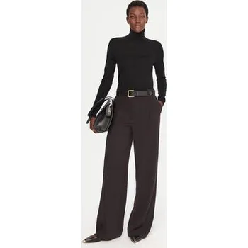 Dámský svetr BOSS Rolák Frizani 50548298 Černá Slim Fit XL