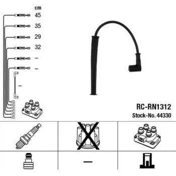 Zapalovací kabel Sada kabelů pro zapalování NGK RC-RN1312