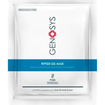 Pleťová maska GENOSYS Peptide Gel Mask - Peptidové gelové masky na obličej, 5 ks
