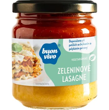 Hotové jídlo Buon vivo Zeleninové lasagne 180 g