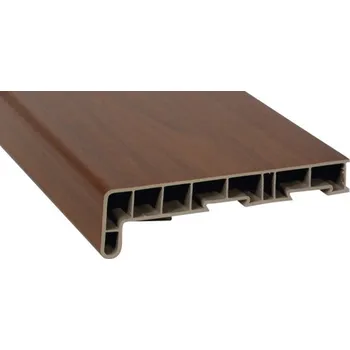 Parapet Parapet na míru PVC vnitřní s nosem Sorrento Balsamico 4363042 17/40x500 mm, délka na přání 500-5000 mm