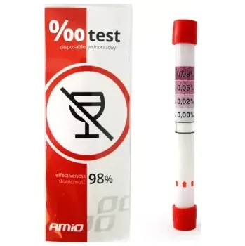 Diagnostický test AMIO Jednorázový test na obsah alkoholu