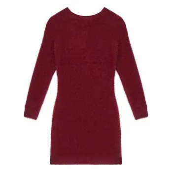 Dámské šaty Guess Úpletové šaty J5BK08 Z0720 Červená Regular Fit 14Y