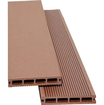 Terasové prkno Terasový profil UNVOC HNĚDÁ (FSC 100%) 23 x 146 x 4000 mm