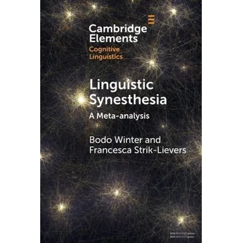 Učebnice Linguistic Synesthesia - Winter, Bodo (University of Birmingham) a Strik-Lievers, Francesca (Universita di Genova)