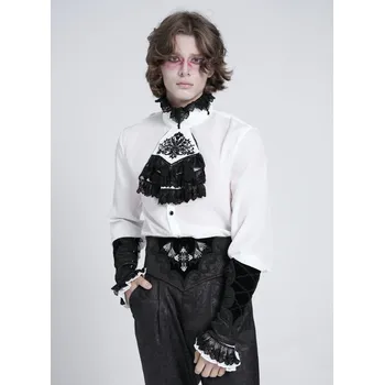 Cyklistické rukavice nárukávník DEVIL FASHION - Floral Gothic