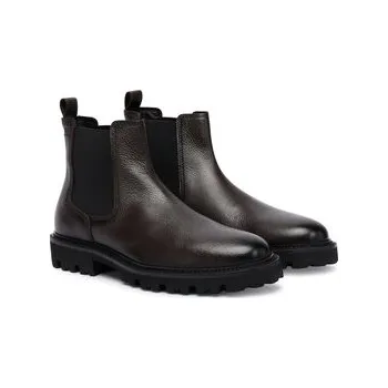 Dámská obuv BOSS Kotníková obuv s elastickým prvkem Julyo 50552573 Hnědá 40