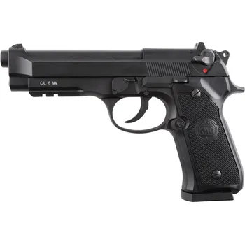 Airsoftová zbraň Airsoftová pistole M92 Full auto - černá, celokov, GBB, CO2, KWC