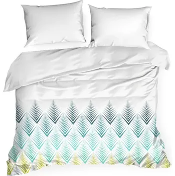 Povlečení Ložní souprava SHELLY bílá / tyrkysová