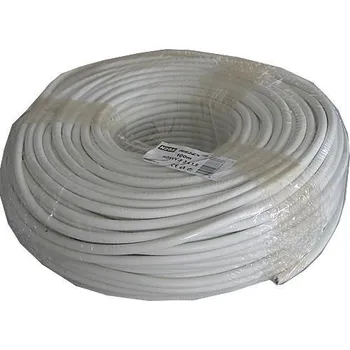 Síťový kabel Kabel 3x1,5mm2 H05VV-F (CYSY3x1,5mm), bílý, balení 100m