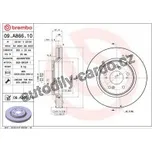 Brzdový kotouč BREMBO 09.A866.11 - HONDA