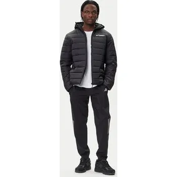 Pánská větrovka Bunda adidas TERREX Multi Essentials CLIMAWARM Insulated Hooded Jacket - black