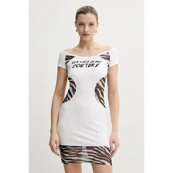 Dámské šaty Šaty Versace Jeans Couture 78HAO9A6.J0020 bílá 00A, vel. M