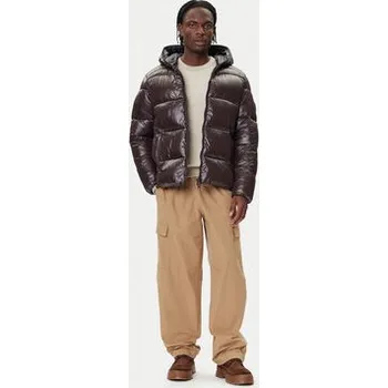 Pánské oblečení Save The Duck Zimní bunda D31280M LOVE21 Hnědá Regular Fit XXL