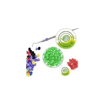 Silikonové kroužky 20ks modré