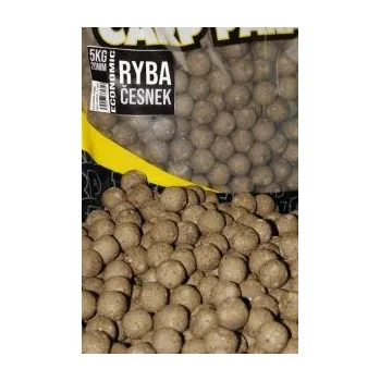 Boilies Black Carp Economic Boilies Ryba - Česnek 20mm 5kg