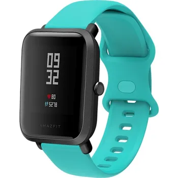 VSECHNONAMOBIL 35936 BUTTERFLY Silikonový řemínek Xiaomi Amazfit GTS 2 / GTS 2e / GTS 2 Mini 20mm zelený