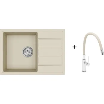 Nerezový dřez Dřez SAT béžová SETSATSINK5 - SETSATSINK5