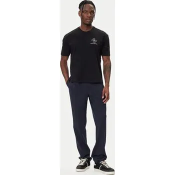 Pánské tričko Guess T-Shirt M5BI56 KBZV1 Černá Relaxed Fit M