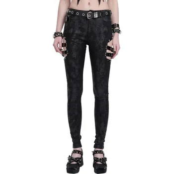 Dámské kalhoty kalhoty dámské DEVIL FASHION - Punk - PT273 - XS