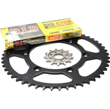 Řetězová sada pro motocykl Řetězová sada D.I.D + JT řady D DID-104-059