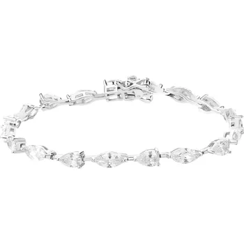 Náramek Stříbrný náramek se zirkony - AP540-6007