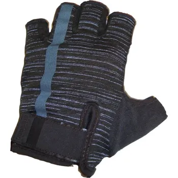 cyklistický dres Rukavice Shimano TRANSIT černé žíhané L