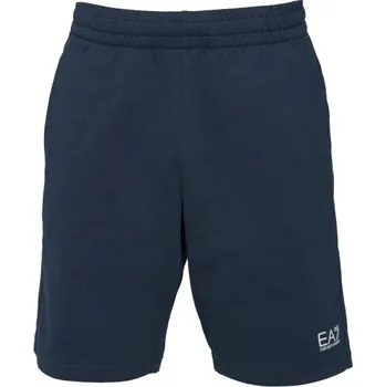 Pánské kraťasy Pánské sportovní šortky EA7 TRAIN CORE L Tmavě modrá, Bílá