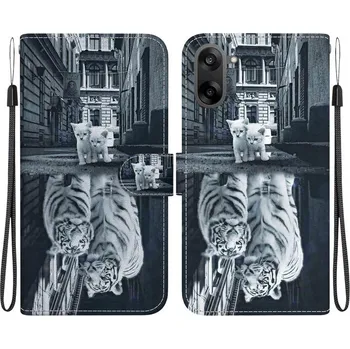 Pouzdro na tablet VSECHNONAMOBIL 119405 ART Peněženkový obal pro OnePlus Nord CE 5 5G TIGER