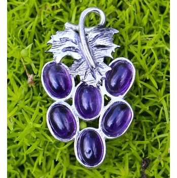 Přívěsek Drakkaria HROZEN VÍNA, stříbrný přívěsek, Ag 925