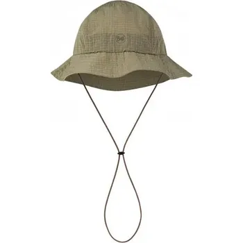 Pokrývka hlavy Klobouk BUFF-GO BUCKET HAT SOLID TUNDRA KHAKI Zelená 58/62 cm