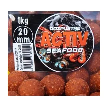 Boilies Black Carp Activ Boilies Seafood 24mm 5kg